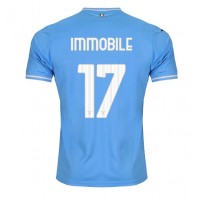 Pánský Fotbalový dres Lazio Ciro Immobile #17 2023-24 Domácí Krátký Rukáv